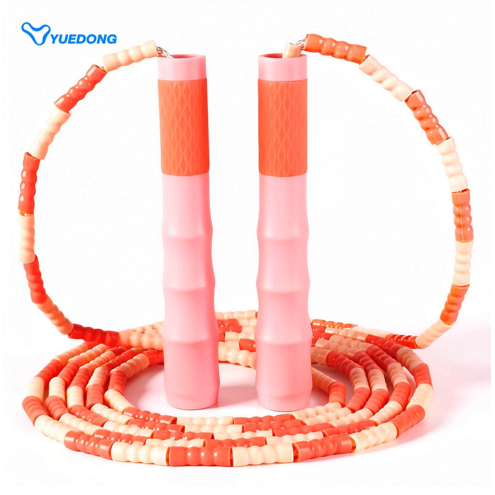 Speed Skipping Rope - 초보자용 비즈 줄넘기 조절 가능한 분절형