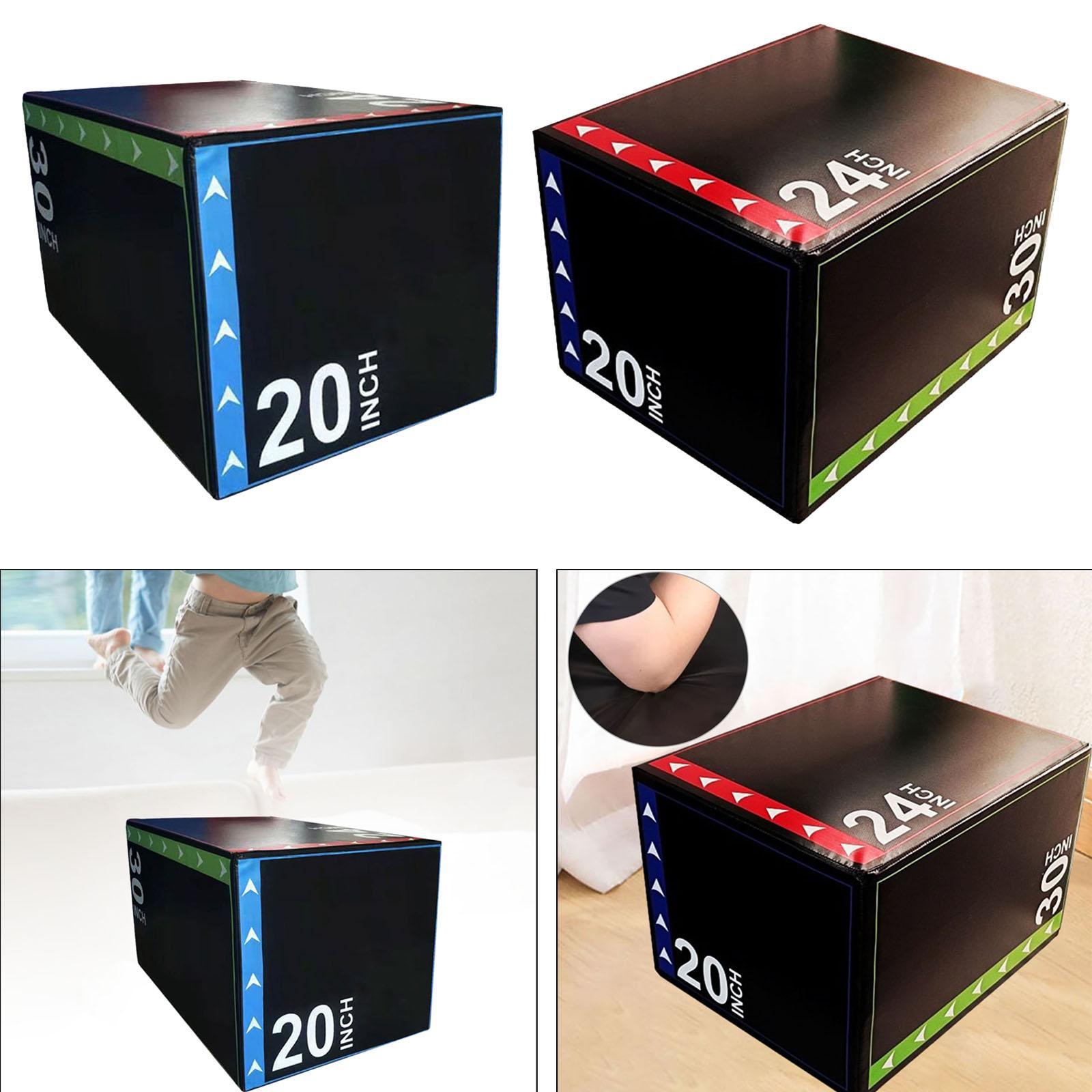 Plyo Jump Box - 3-in-1 점프 박스 플라이오메트릭 박스, 근력