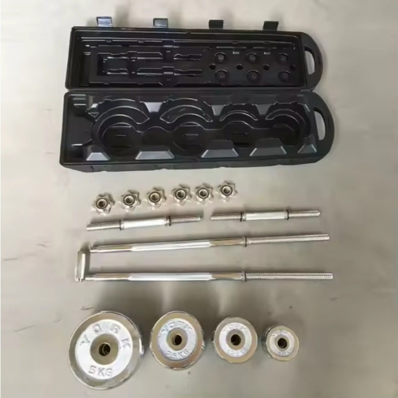 Adjustable Dumbbells - 고품질 50kg 조절식 스틸 덤벨 세트