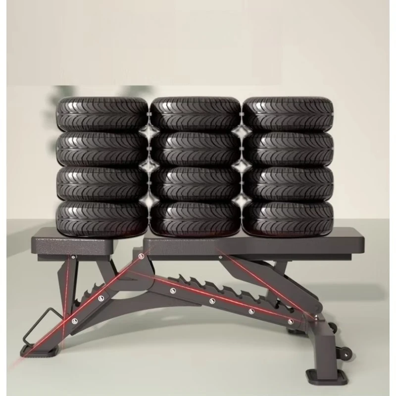 Adjustable Dumbbells - 휴대용 조절식 싯업 덤벨 벤치, 경사