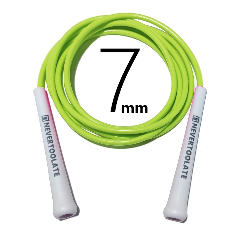 7mm 직경 PVC 및 PU 소재 로프 낮은 중간 고온 - Speed Skipping Rope 리뷰 및 가격