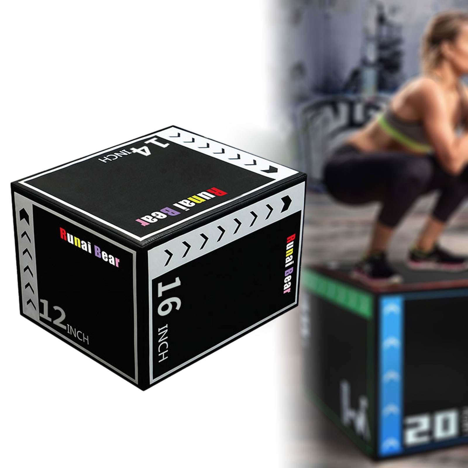 플라이오 점핑 운동 박스 휴대용 스텝업 박스 홈짐 점프 - Plyo Jump Box 리뷰 및 가격