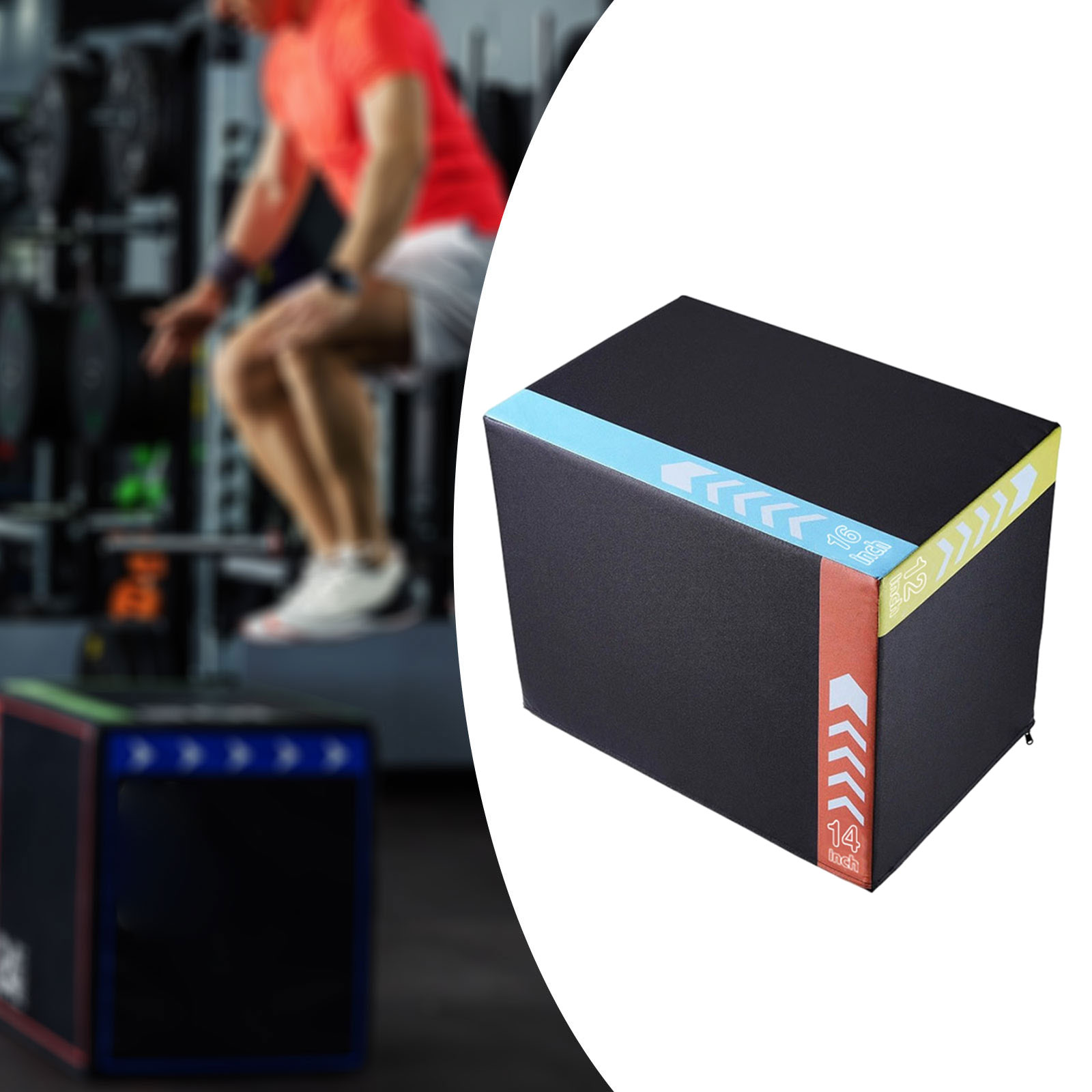 플라이오 점핑 운동 박스 휴대용 스텝업 박스 홈짐 점프 - Plyo Jump Box 리뷰 및 가격