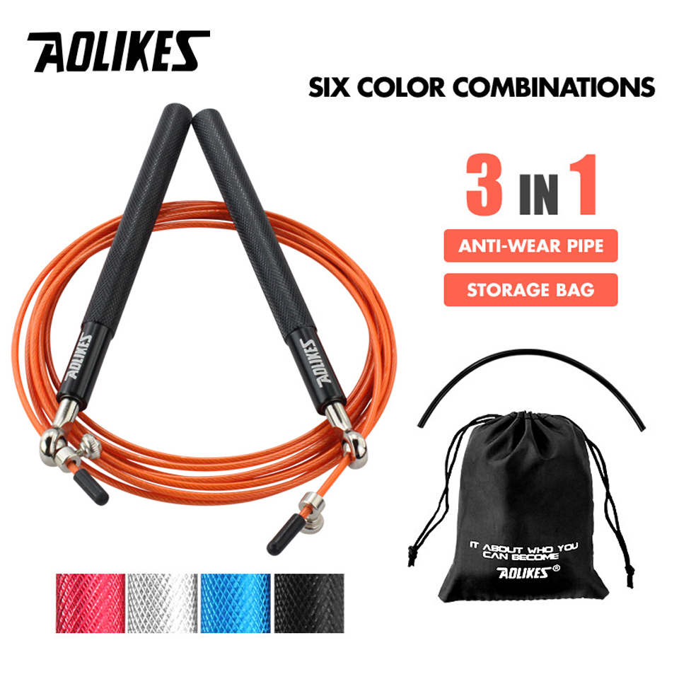 AOLIKES 1PCS Crossfit 속도 점프 밧줄 - Speed Skipping Rope 리뷰 및 가격